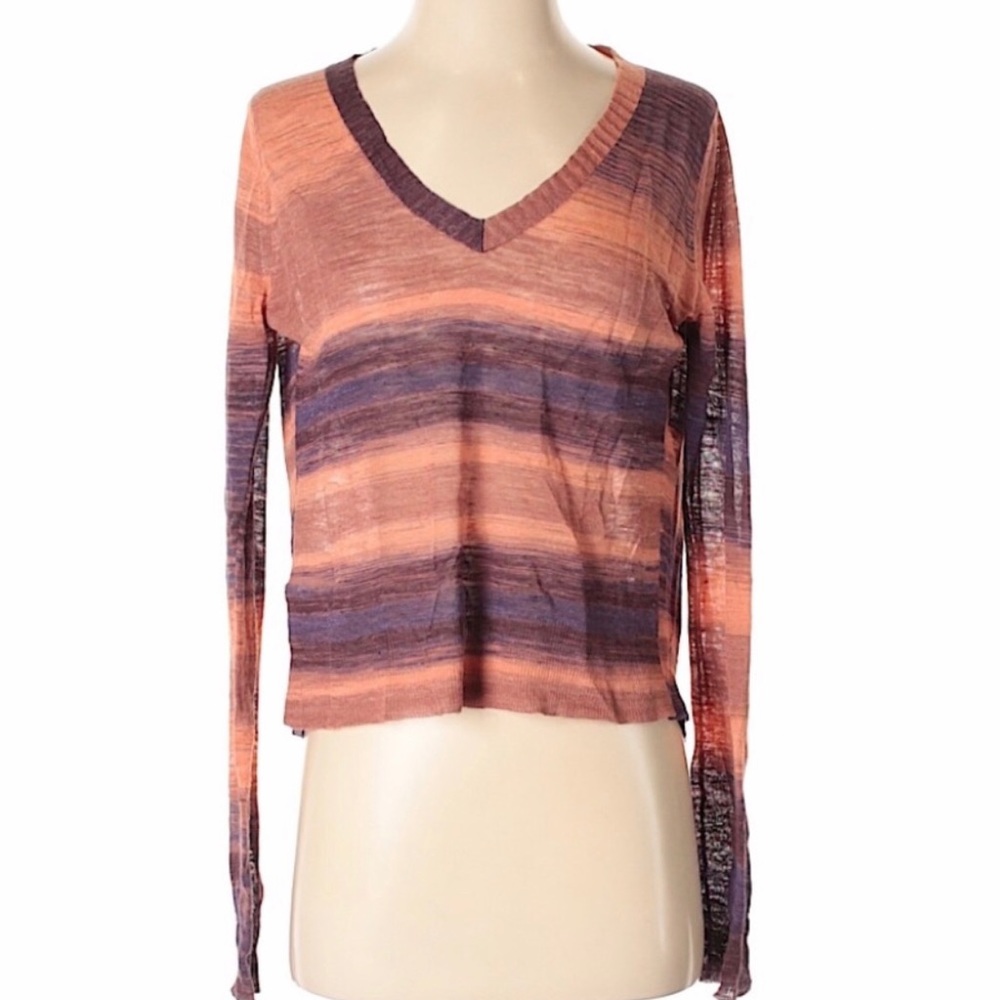 BCBGMaxAzria Striped Sweater